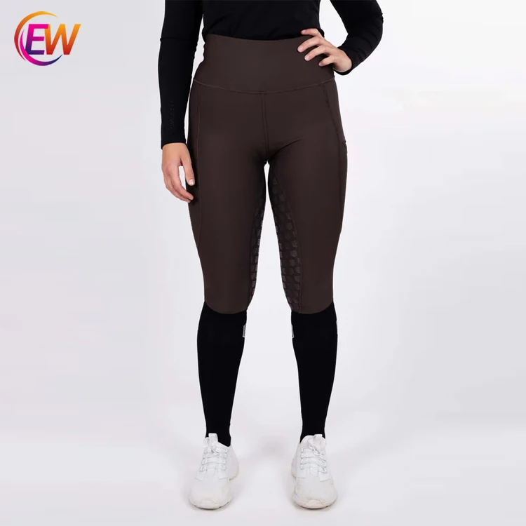 EW Equine Customized High Quality Full Seat Sticky Grip Silicone Riding Horse Rylee Function Breeches