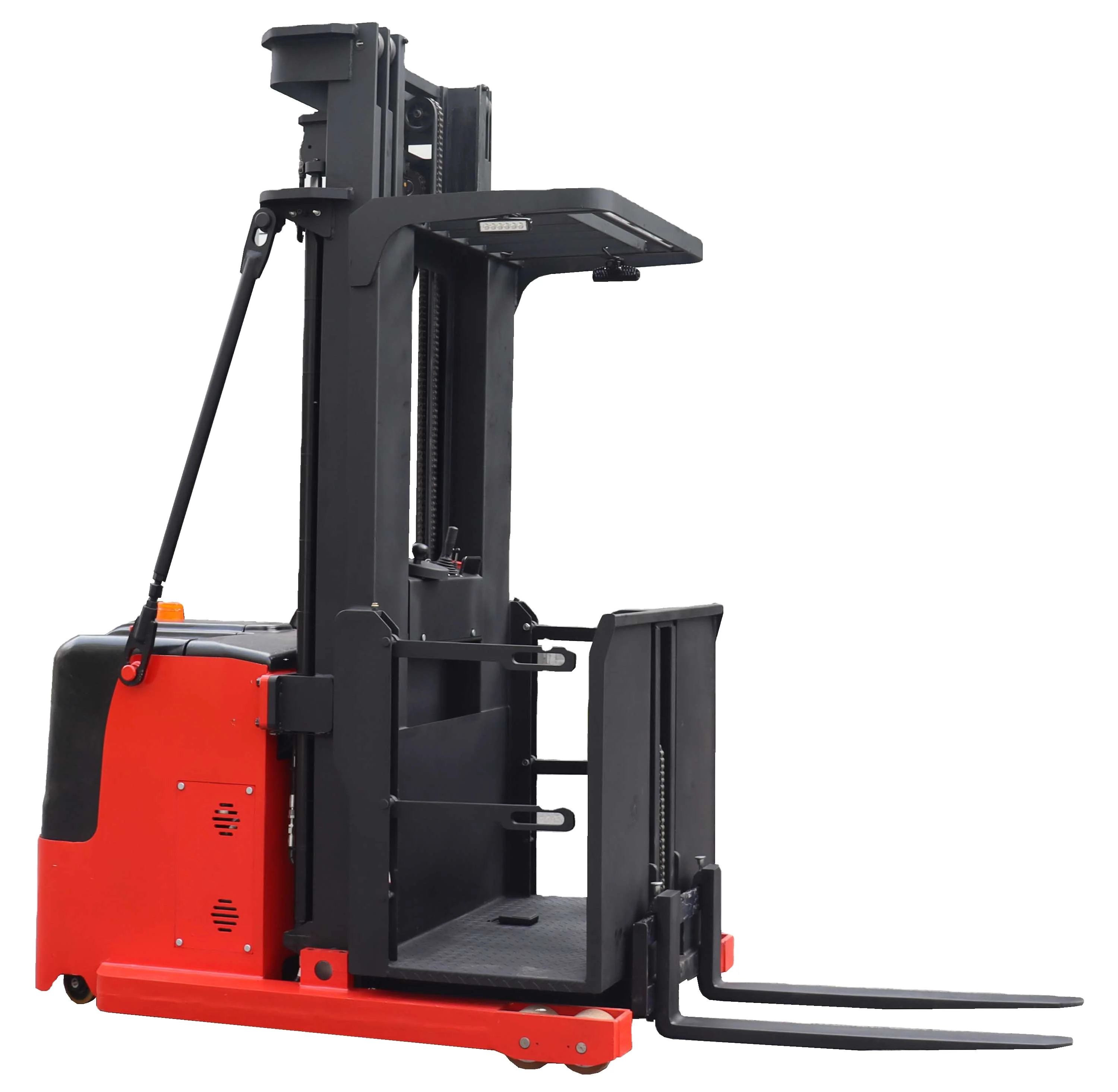 7m blue light electric order picker with Curtis controller