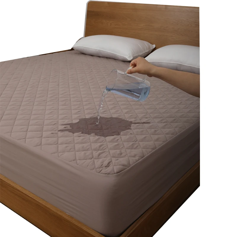 Terry Cloth Mattress Protector Mattress Pad Protector Cover  Waterproof Mattress