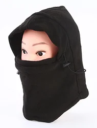 Stock polar fleece face ski balaclavas thermal warm fleece embroidery custom balaclava