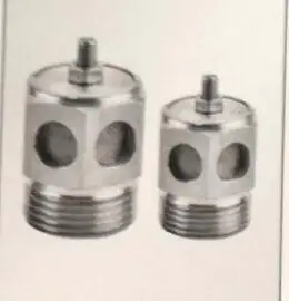 Hot Sale  DS type  C type  bronze sintered   stainless steel sintered Exhaust muffling throttle Valve Silencer muffler