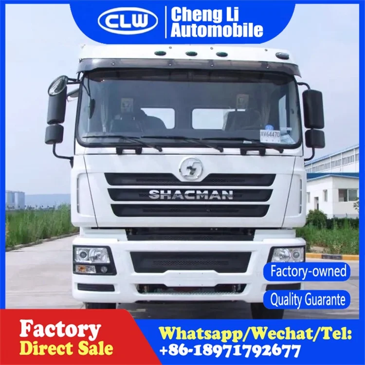 Factory Price Cargo Van Trucks 6x4 Shacman Fence Box Transport Truck