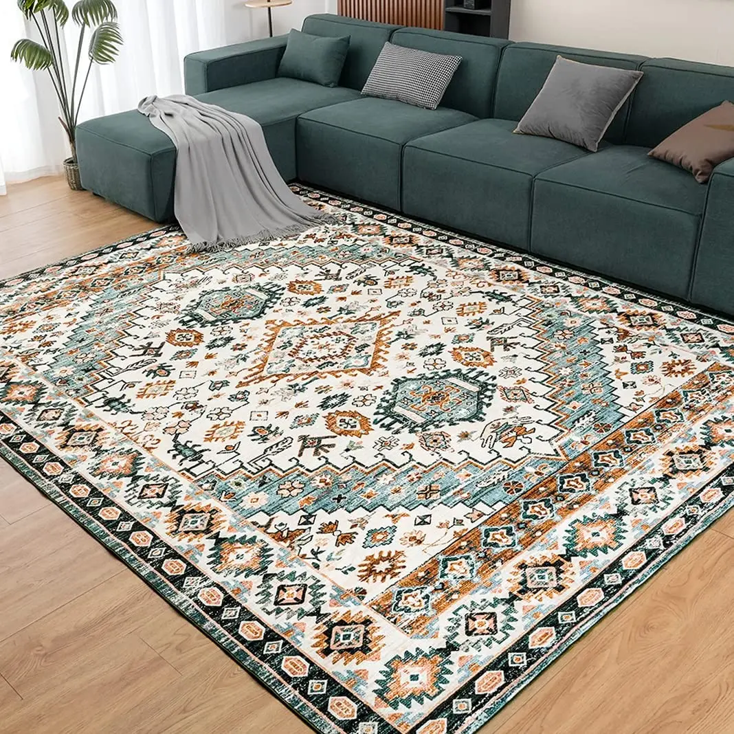 Big 3d printed area rugs centre living room mats carpet boho modern luxury custom design room mat area rugs