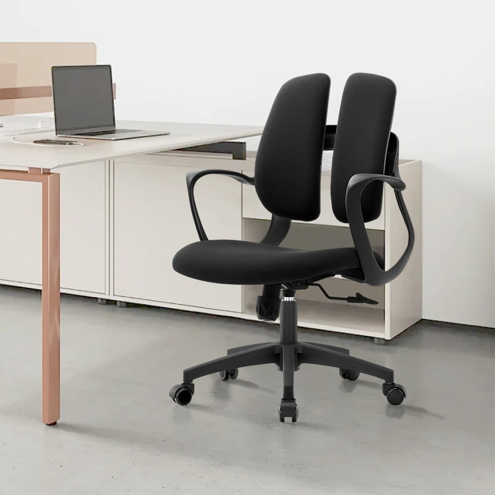 Free Sample Factory Direct Sale Task Chair Swivel Office Mesh Modern Revolving Simple Mid Back for Staff