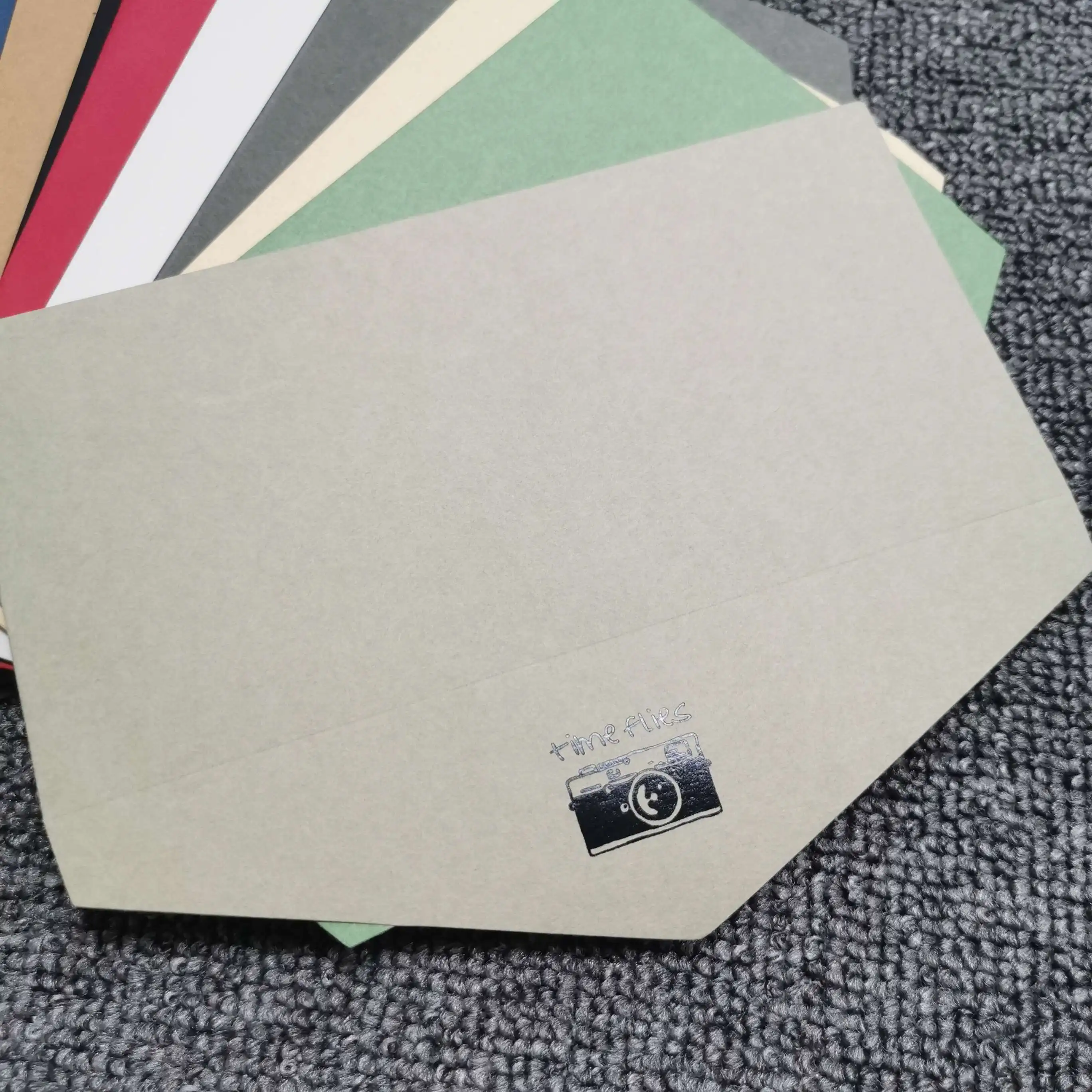 High Quality Custom Printing A7 B6 C5 Size Paper Envelope For Gift Cards Red envelopes