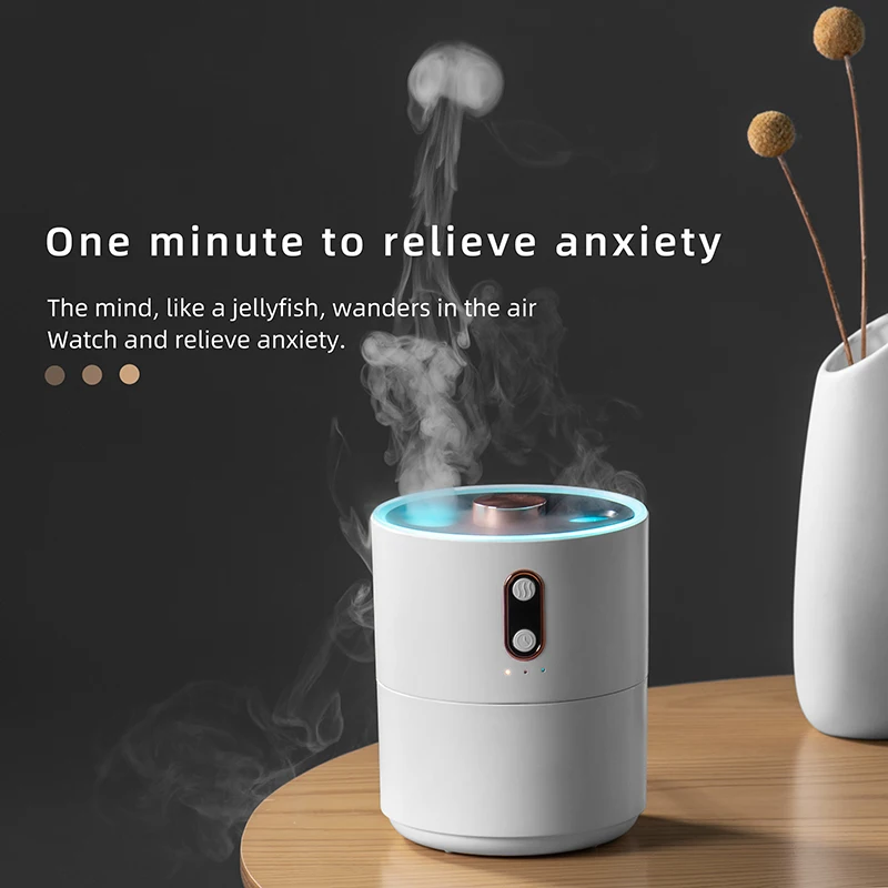 SHOUMING portable mini nebulizer multi function silence humidificador tabletop for office essential oil diffusers air humidifier