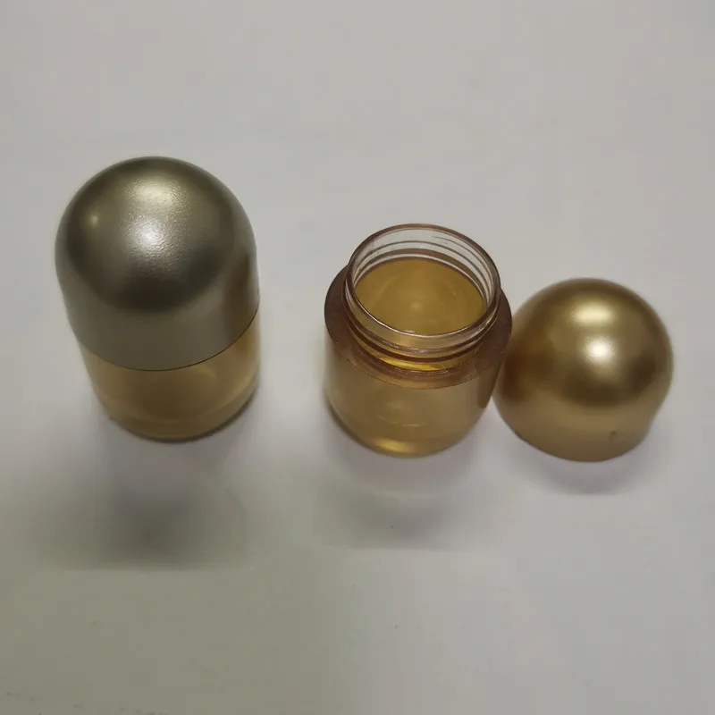 5ml  plastic bottle fashion pill powder bottle with round ball cap