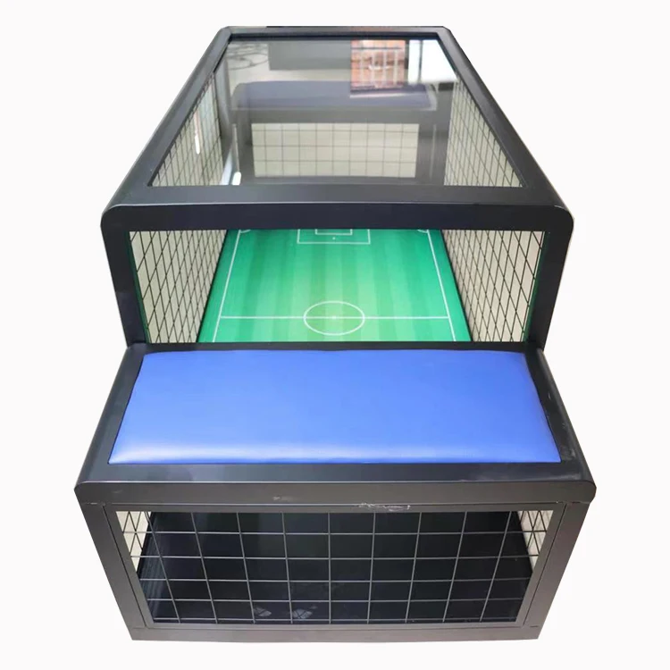 Indoor hot selling new portable 2 person under table football game football table equipment