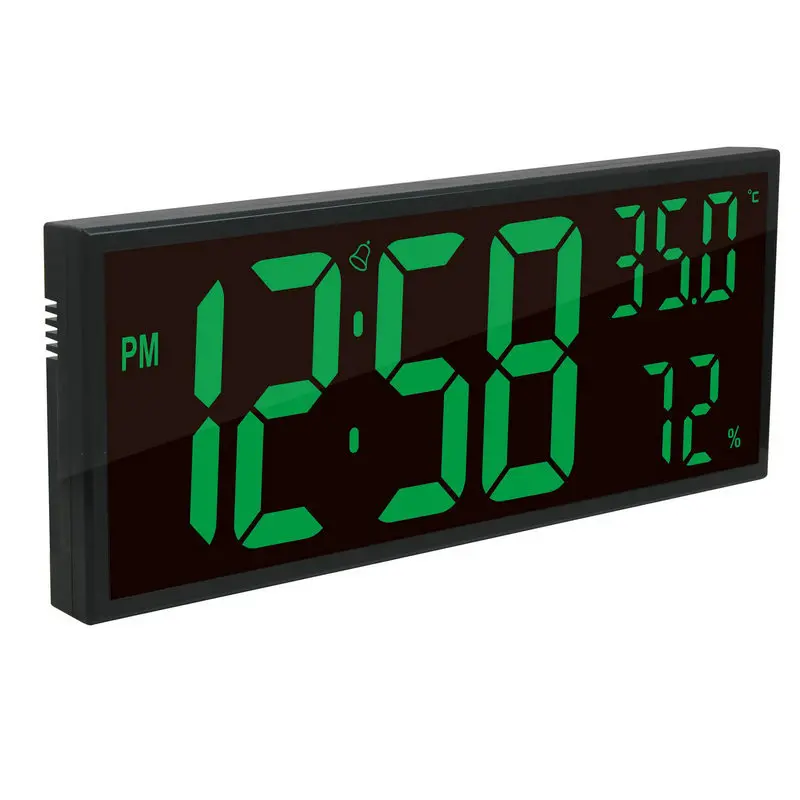 CHEETIE CP200 Home Decoration Time Date Alternate Display Desktop Calendar Clock With Alarm Clock
