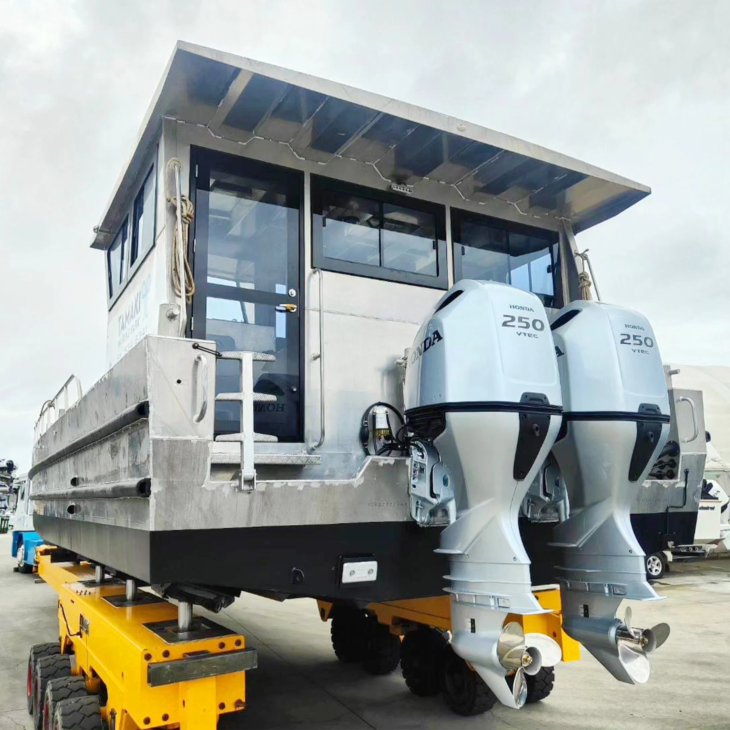 11m open sea barge aluminium work cargo boat landing craft for sale