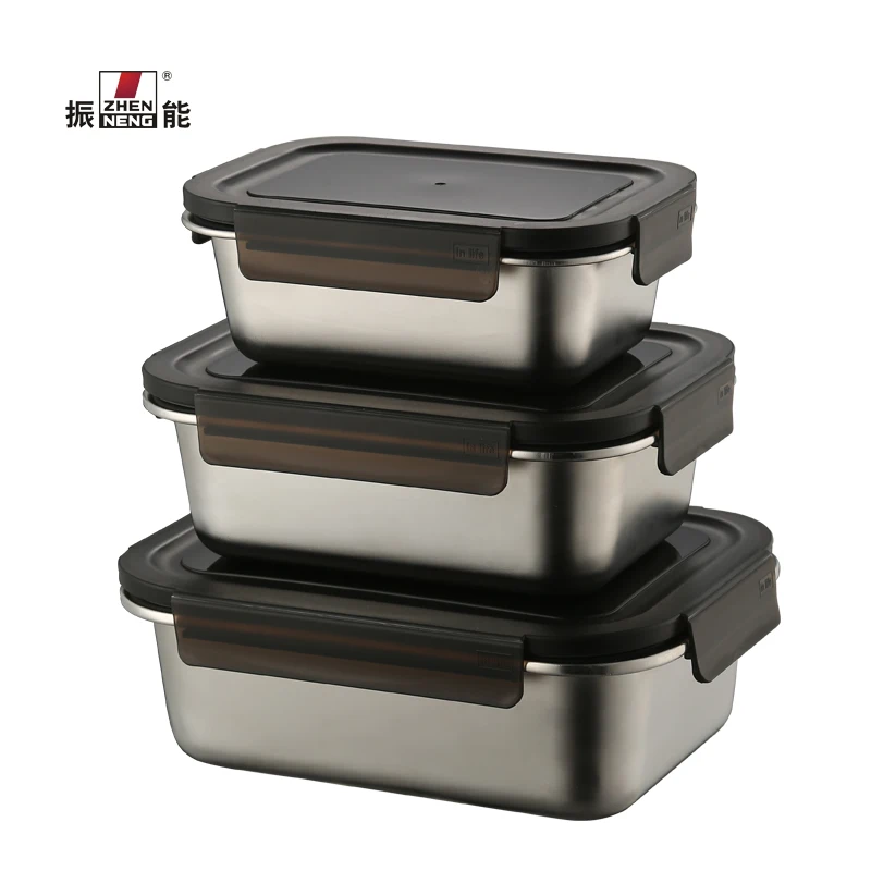 600ml Stainless Steel Bento Lunch Box with Leakproof Lid Metal Lunch Food Storage Containers for Kids or Adults