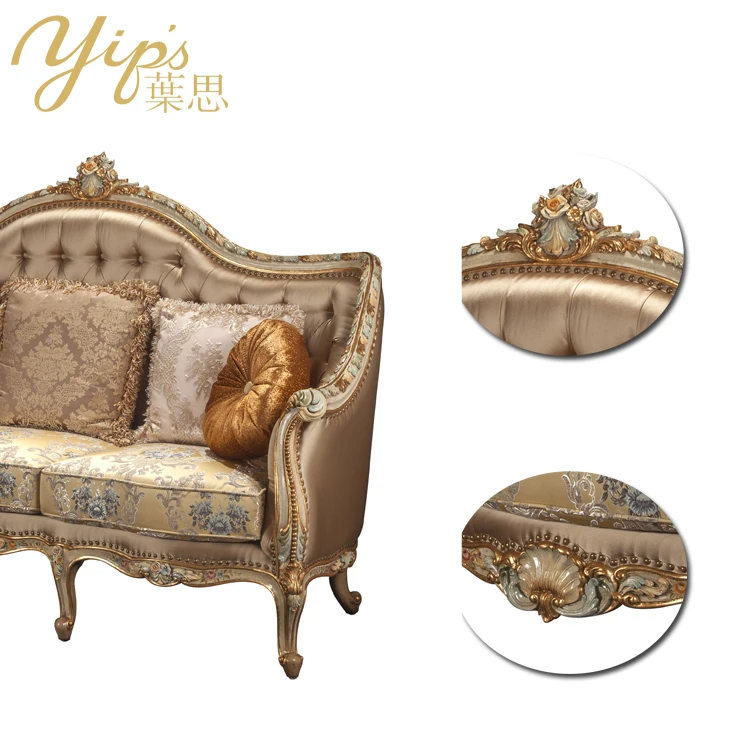 Yips LD-1601-1358 европейская серия резьба из смолы ручная роспись розовый узор