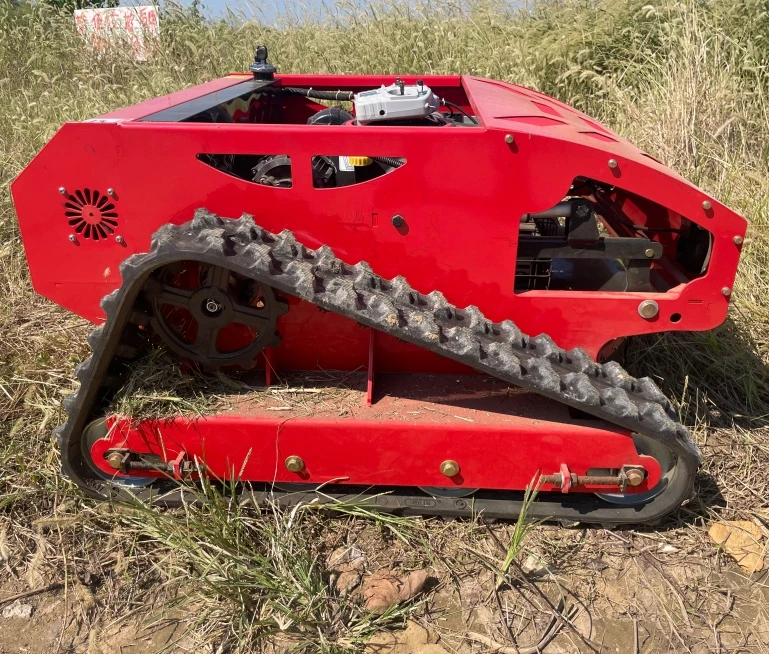 Self-Propelled Multifunctional Crawler Lawn Mower Mowing Machine Grass Shredder Robot Mini Cheap Lawn Mower