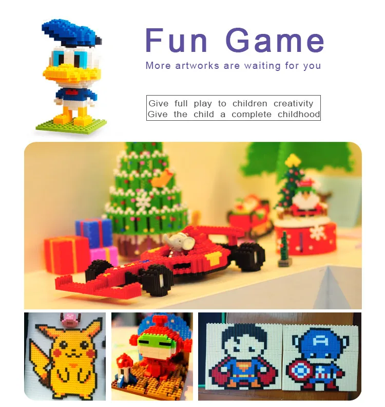 Manufacture wholesale custom children large toy plastic cube building blocks for kids educational toys