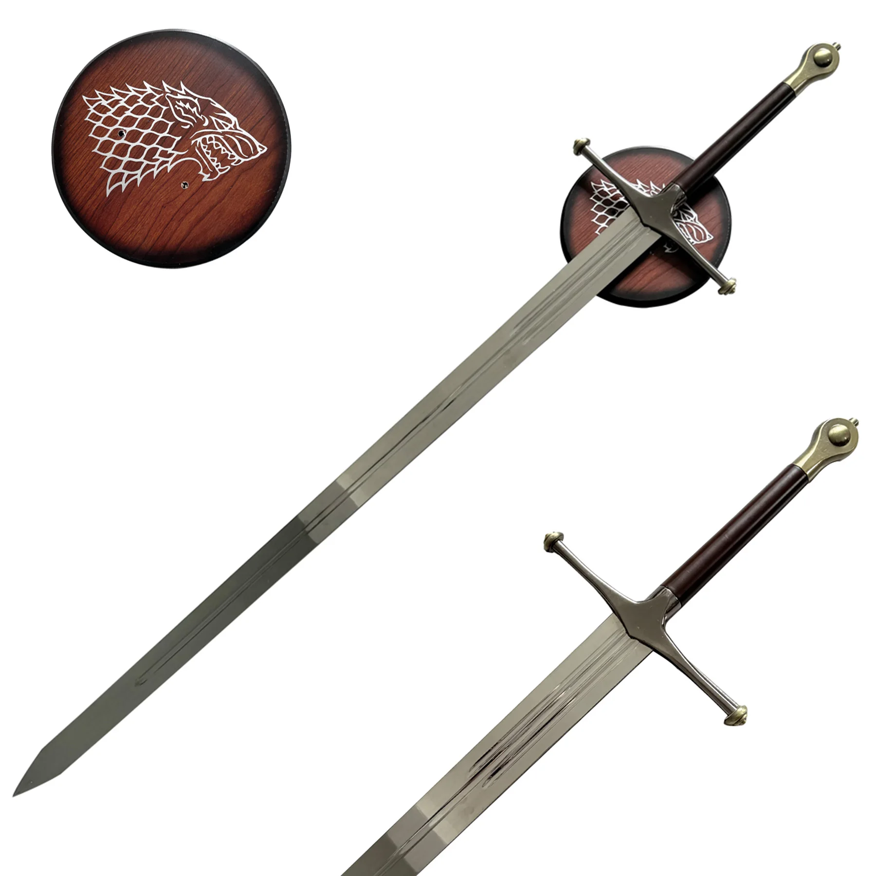 Popular Quiet Wolf Eddard Stark Ned Game Thrones Valyrian Ice Sword For Cosplay Collection