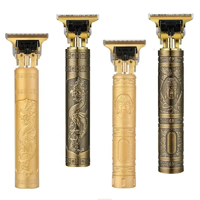 Factory Waterproof Grooming Kit Low Noise Professional Cordless Vintage T9 Body Hair Trimmer Clipper for Men