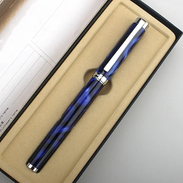 Jinhao 155  Chrome Plate Custom Logo  Fountain Pens for Office