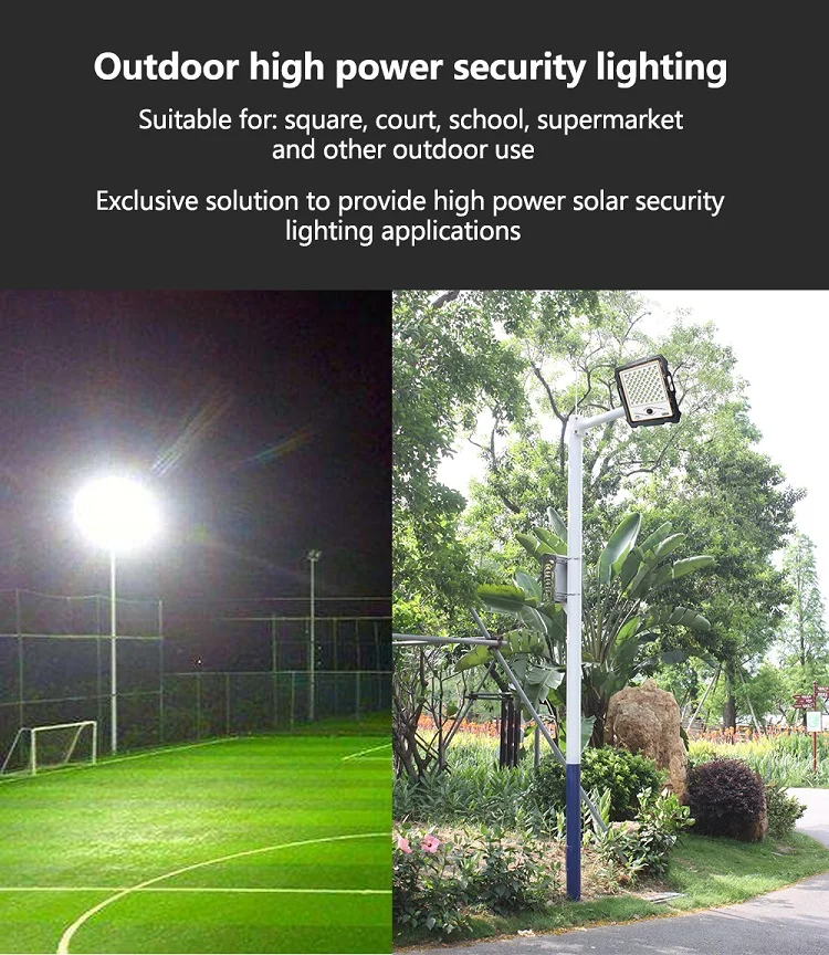 solar flood light 600w 1000w 400w 150w portable floodlight with CCTV camera