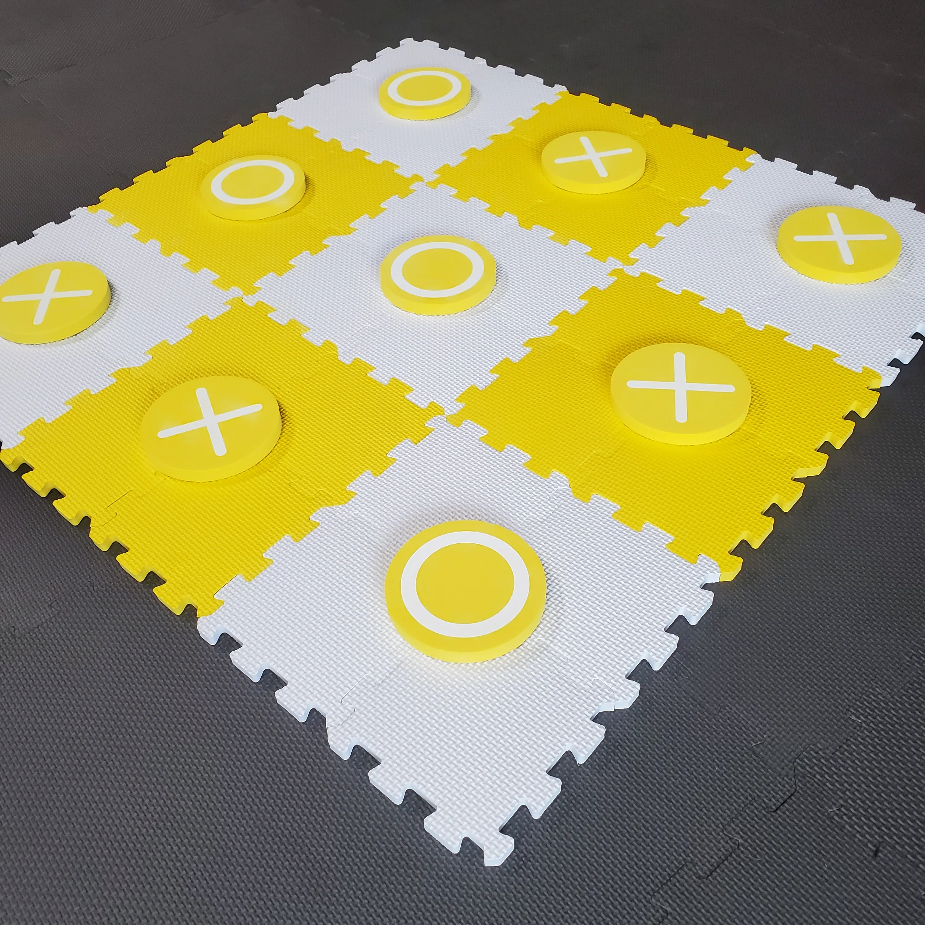 Оптовая продажа от фабрики мягкие игровые коврики из пенопласта EVA Tic Tac Toe стратегическая настольная игра для детей и семьи сувениры на день рождения