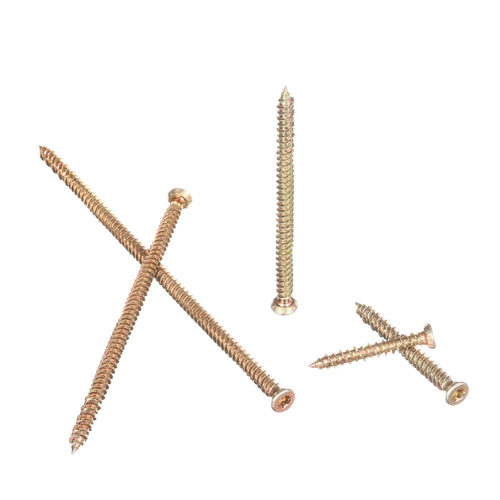 JIS ANSI GB DIN BS ISO GOST Standard Industry Steel Galvanized Self-tapping Nails Plane Hexagon Head Concrete Screw