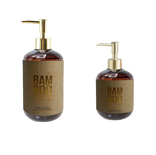 Wholesale Pure Natural Hair Grow  Anti Dandruff Sulfate Free Bamboo Leaf Essence Hair Shampoo  And Conditioner Set