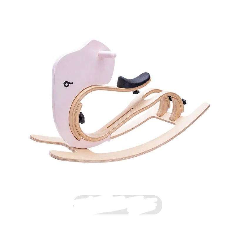 Multifunction Wooden Children Animal Elephant Riding Rocking Horse Toy For Kids Baby Toy Rocking Horse