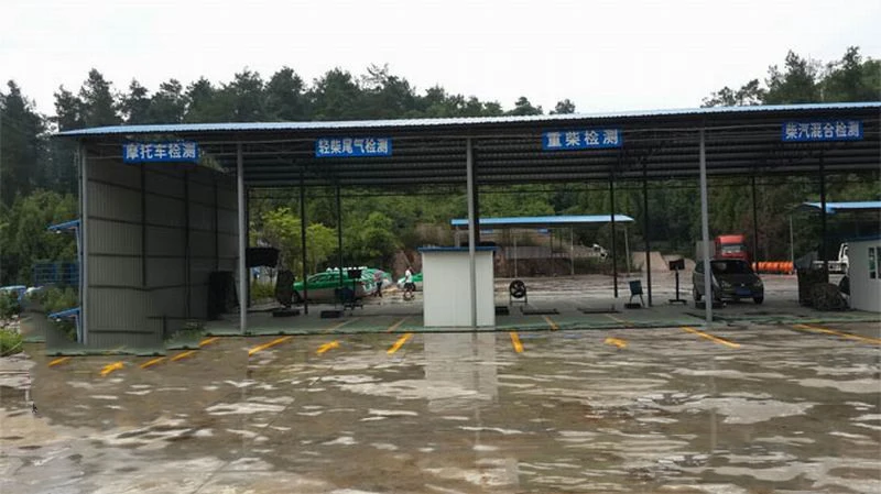 UE-ASMLGD-3 car inspection line Light-duty steam\diesel working condition method mixed detection equipment car testing machine