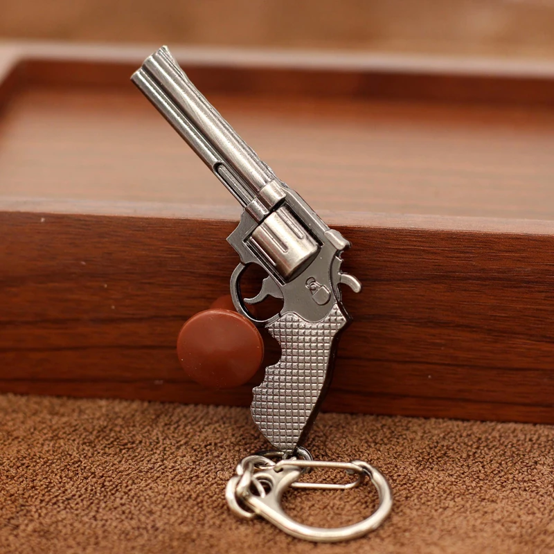 Hot Game Pendant Gun Keychains Trinket Counter Strike AK47 for Game souvenir key chain