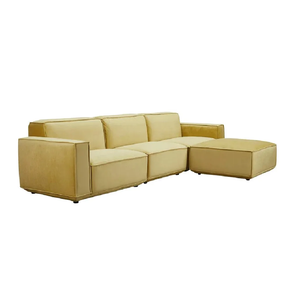 Modern l Shape Modular Sectional Couch Sofa Set Furniture Living Room Contemporary Modular Sofa Living Room Furniture Sofa