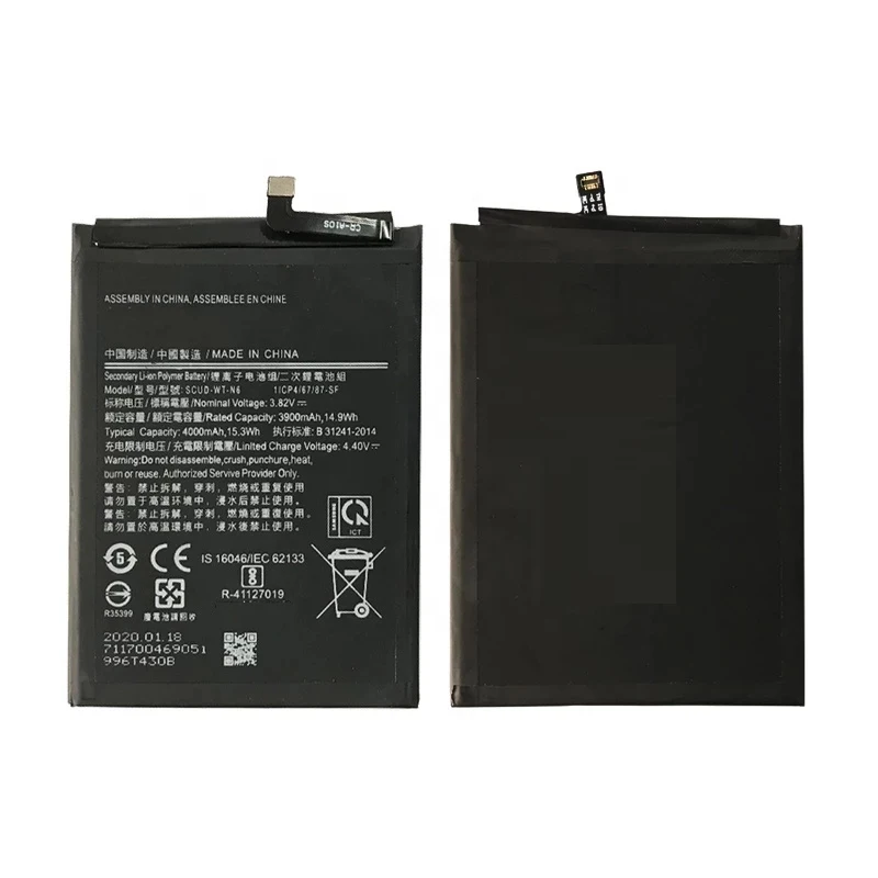 Фабрика 4000 мА/ч, SCUD-WT-N6 батарея для телефона Samsung Galaxy A10s A20s SM-A2070 SM-A107F Замена Bateria