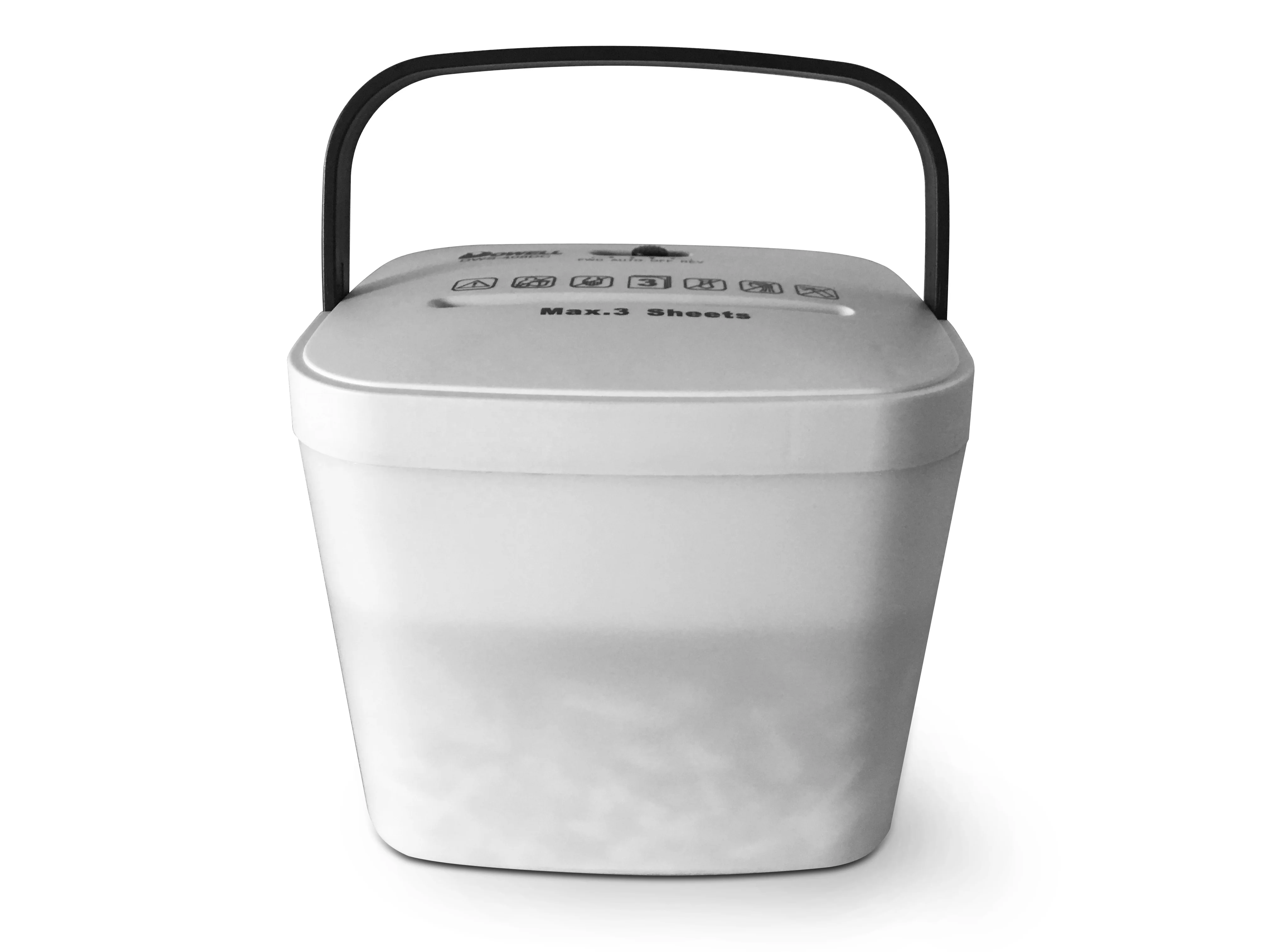 Paper Shredder Cross Cut 6 Sheets (3 Sheets Folded) Mini Paper Shredder