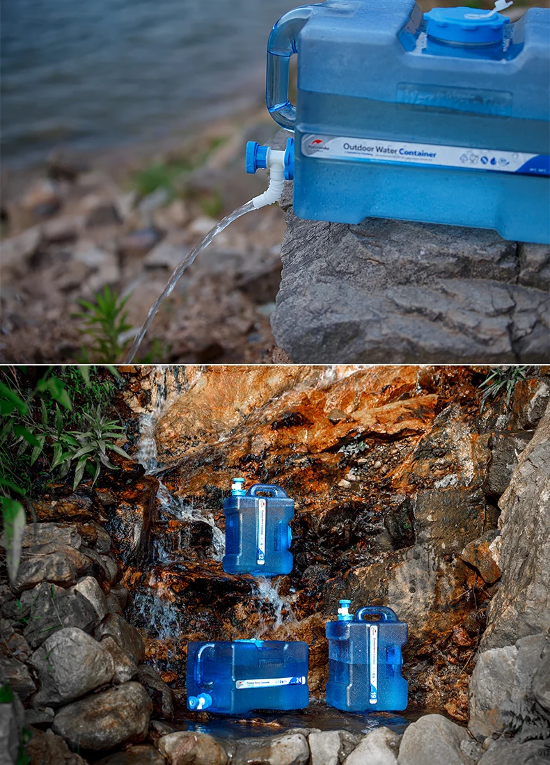 Outdoor camping water storage tank portable car large capacity with tap drinking water domestic water storage tank