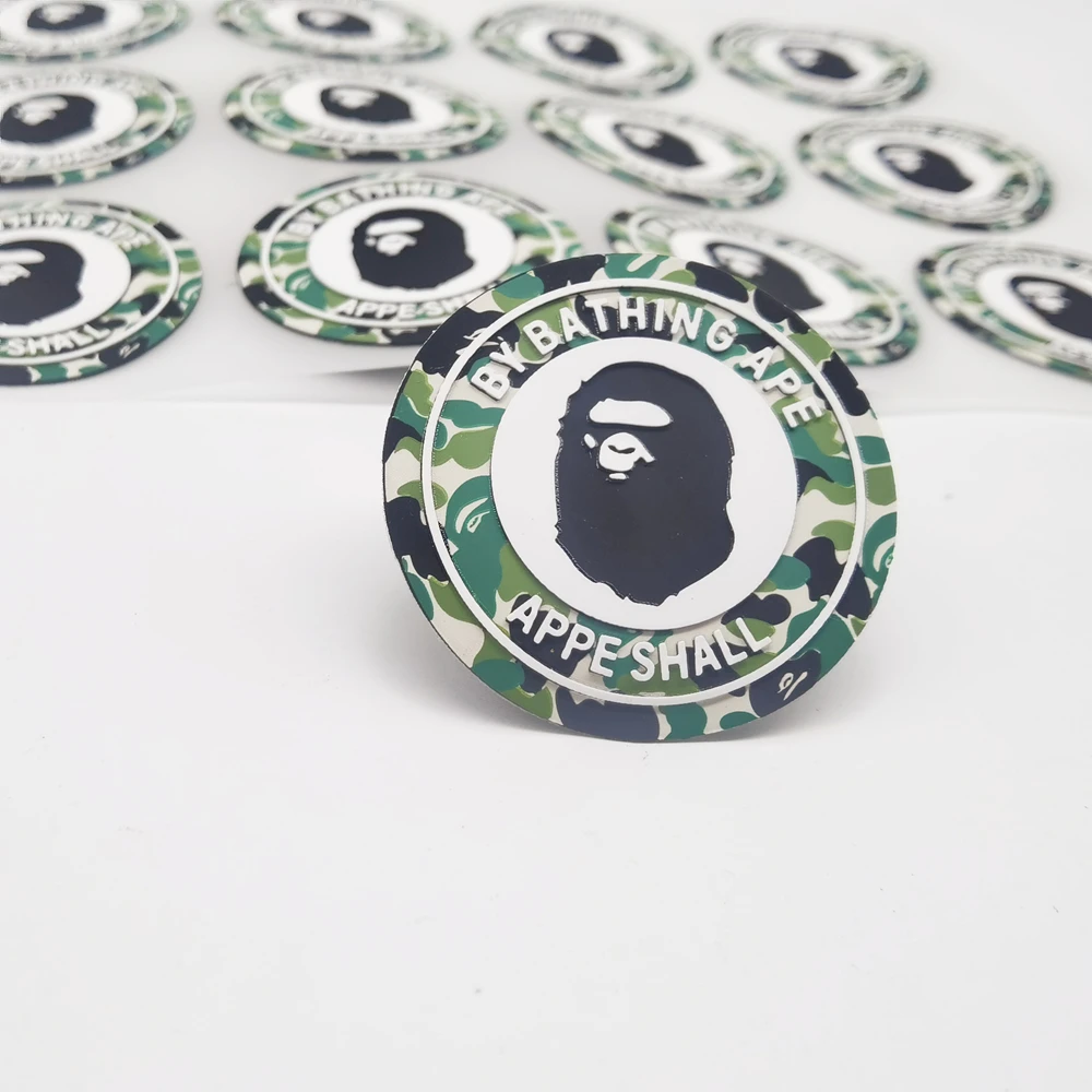 Heat Transfers Vinyl 3d Silicone Printing Label Printable Press Vinyl Heat Transfer