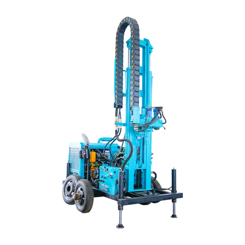 Connect air compressor drilling machine water drilling pneumatic drilling