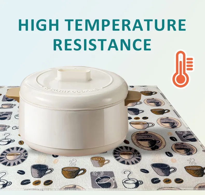 Custom Absorbent Microfiber Kitchen Mat Dish Drying Mat For Kitchen Sink Drainer Microfiber Cushion Pad