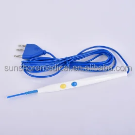 CE ISO High Quality Surgical Medical ESU Pencil Diathermy Pencil Disposable Electrosurgical Pencil
