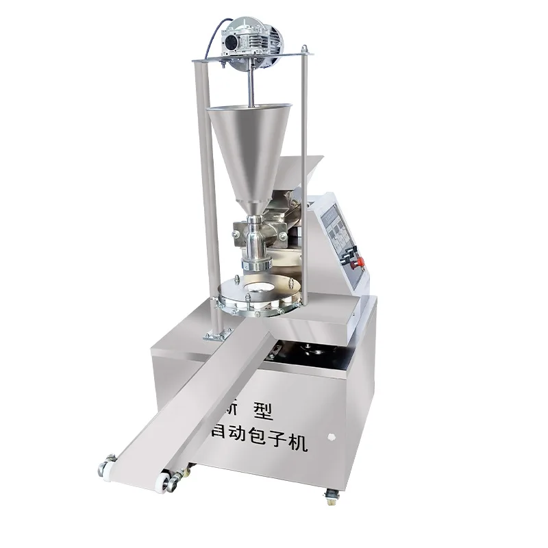 automatic manual small momo steamed stuffed bun baozi dimsum wrapper making machine