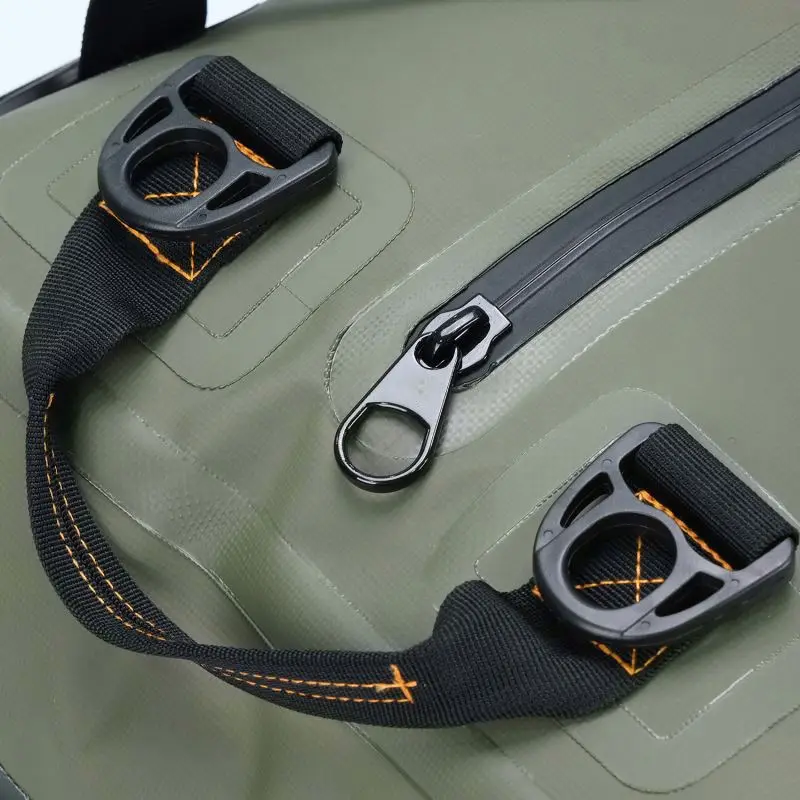 2024 New Sports custom waterproof duffel bag leather waterproof duffel large travel sport bag