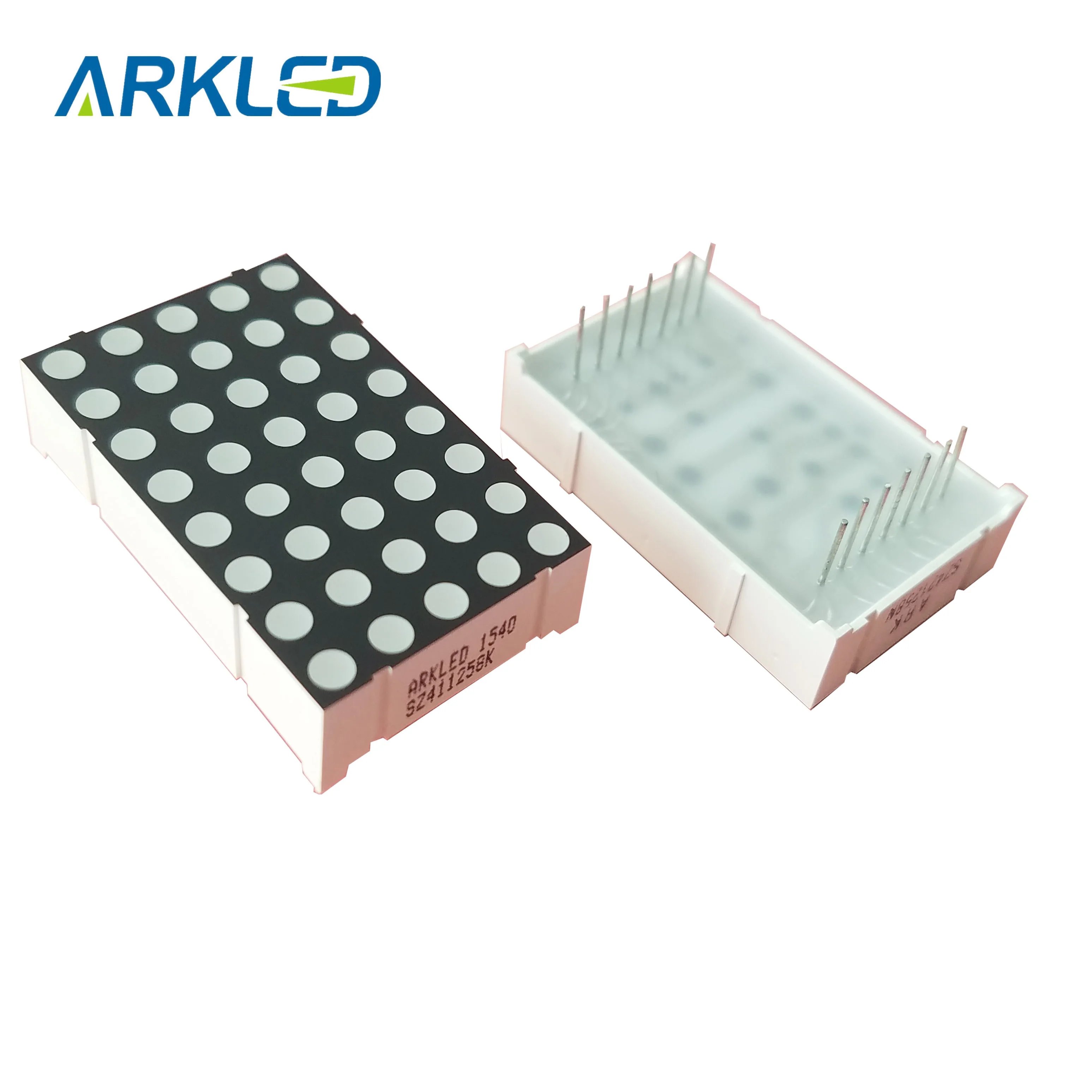 1.2 Inch Yellow Green 5*8 Dot Matrix Display