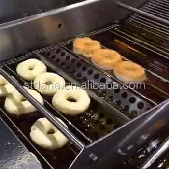Fresh Donut Frying Machine with Depth/Flip Frying Conveyor Customized Automatic, Make Donuts Efficiently and Quickly