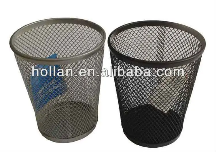 Stationery Dollar Item Metal Mesh Pencil Holder