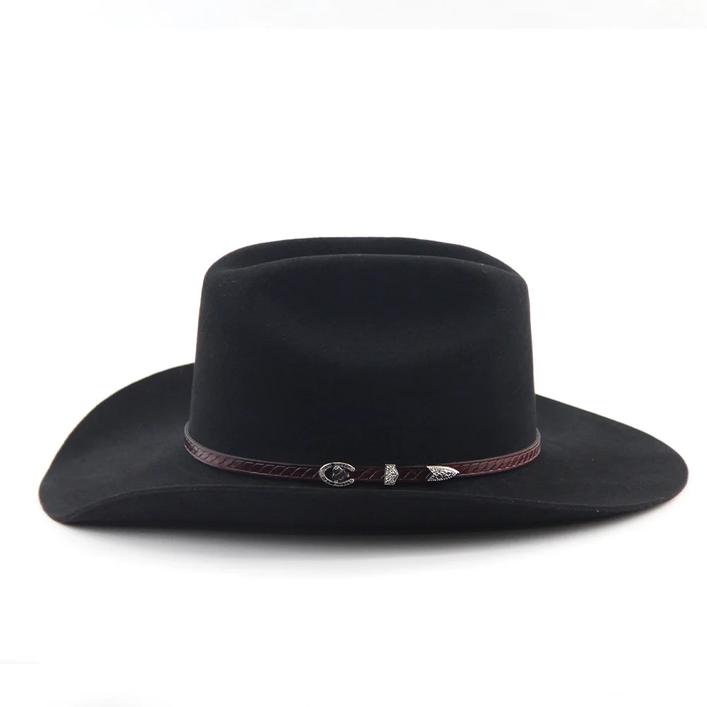 LiHua Adjustable Strap Inside Interior Brow Band And Lining Cowboy Hat Custom Cowboy Hats