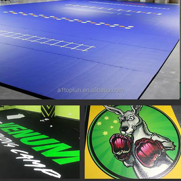 Customized Jiu Jitsu Portable Flexi Roll Mma Tatami Judo Mats For Judo