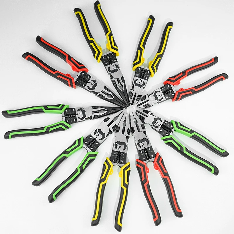 Factory direct pliers Green Three sizes of the same price of wire cutters Multi-function wire cutters