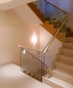 Prima Prefabricated Modern Luxury Indoor Floating Stairs Customized Stringer Straight Staircase Design