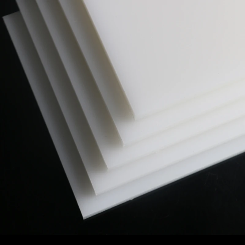 Customized Size White Plastic Sheet PP Food Grade Sheet Solid Polypropylene Sheet