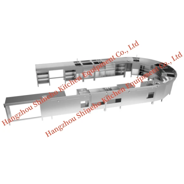 Shineho commercial ss 304 bar accessories equipments   cocktail station operating table for bars