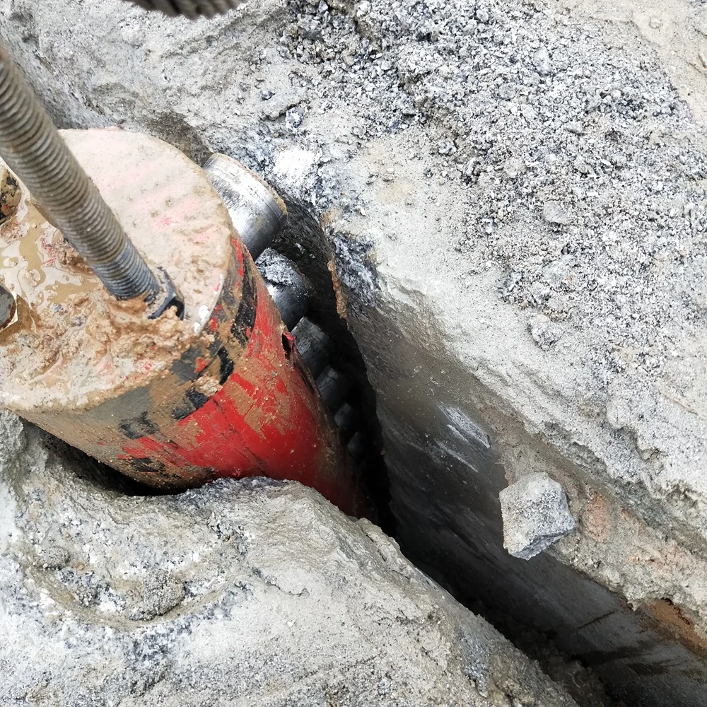 Dingli Hard Rock Breaking Hydraulic Splitting Machine, Piston Rock Splitter