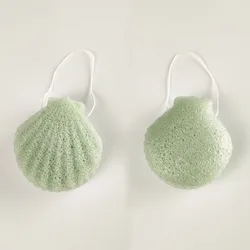 Натуральный запатентованный продукт губка konjac инструмент для мытья лица из тонкого волокна