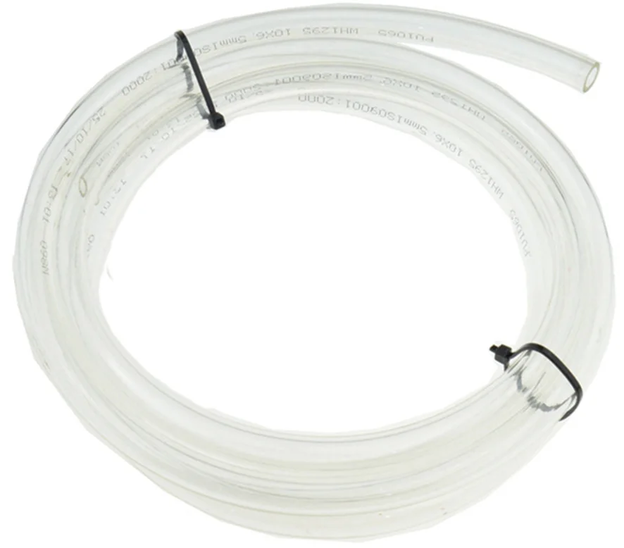 Red Black White Transparent Pneumatic PU Polyethylene Air Tube Hose Pipe